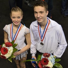 Steven Rossi and Paige Ruggeri earn Silver at Nationals! See Pictures in post!